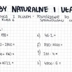 Sprawdzian z matematyki klasa 6: liczby na co dzień - klucz do sukcesu