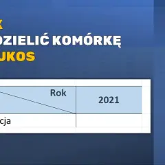 Jak podzielić komórkę w Excelu po skosie i poprawić czytelność danych