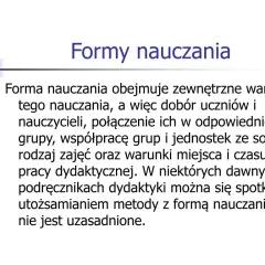 Formy nauczania: Jakie metody edukacji wybierać, aby nie żałować?