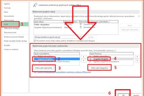 Jak zmienić język w Excelu na polski i uniknąć problemów z ustawieniami