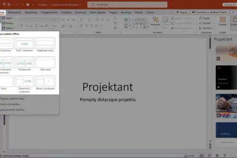 Jak włączyć projektowanie w PowerPoint i poprawić swoje prezentacje