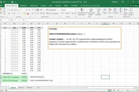 Jak obliczyć wariancję w Excelu - proste kroki i przykłady, które pomogą