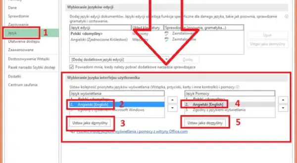 Jak zmienić język w Excelu na polski i uniknąć problemów z ustawieniami