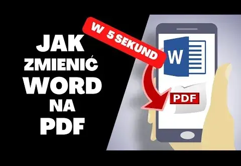 Jak zmienić Word na PDF - proste sposoby bez utraty formatu