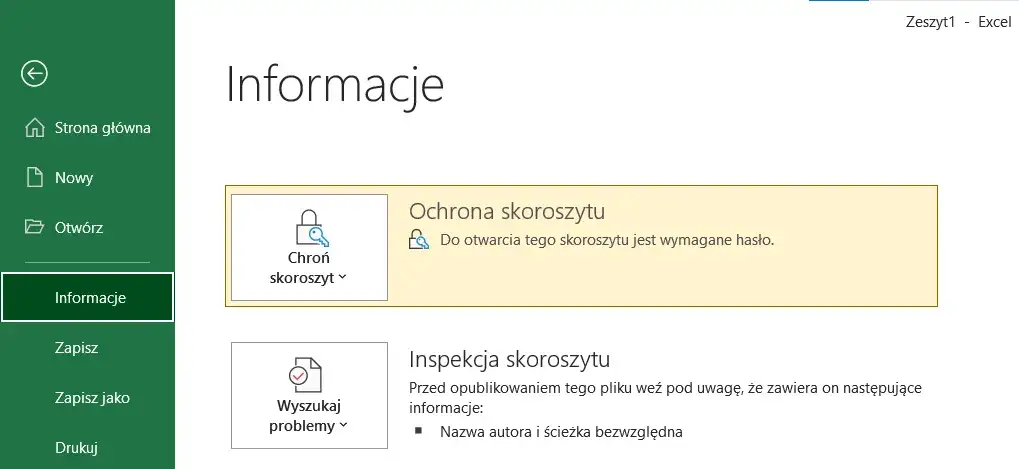 Zdjęcie Jak zahasłować Excel i zabezpieczyć swoje dane przed utratą