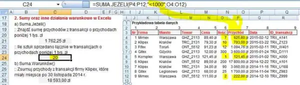 Jak dodać liczby w Excelu i uniknąć najczęstszych błędów
